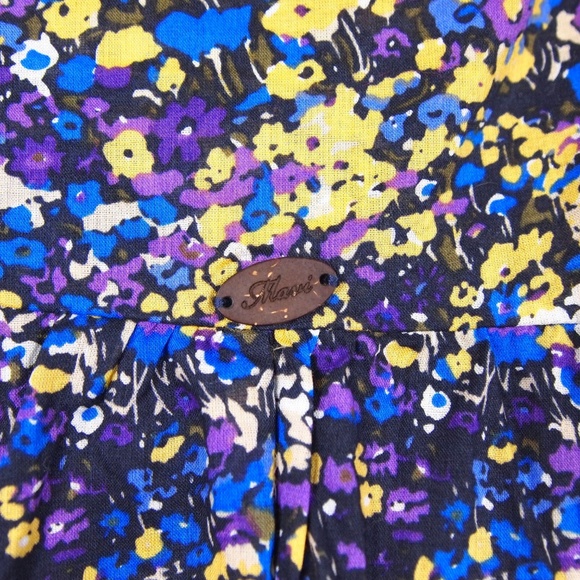 NWT Mavi Floral Tiered Baby Doll Dress M - Picture 7 of 7